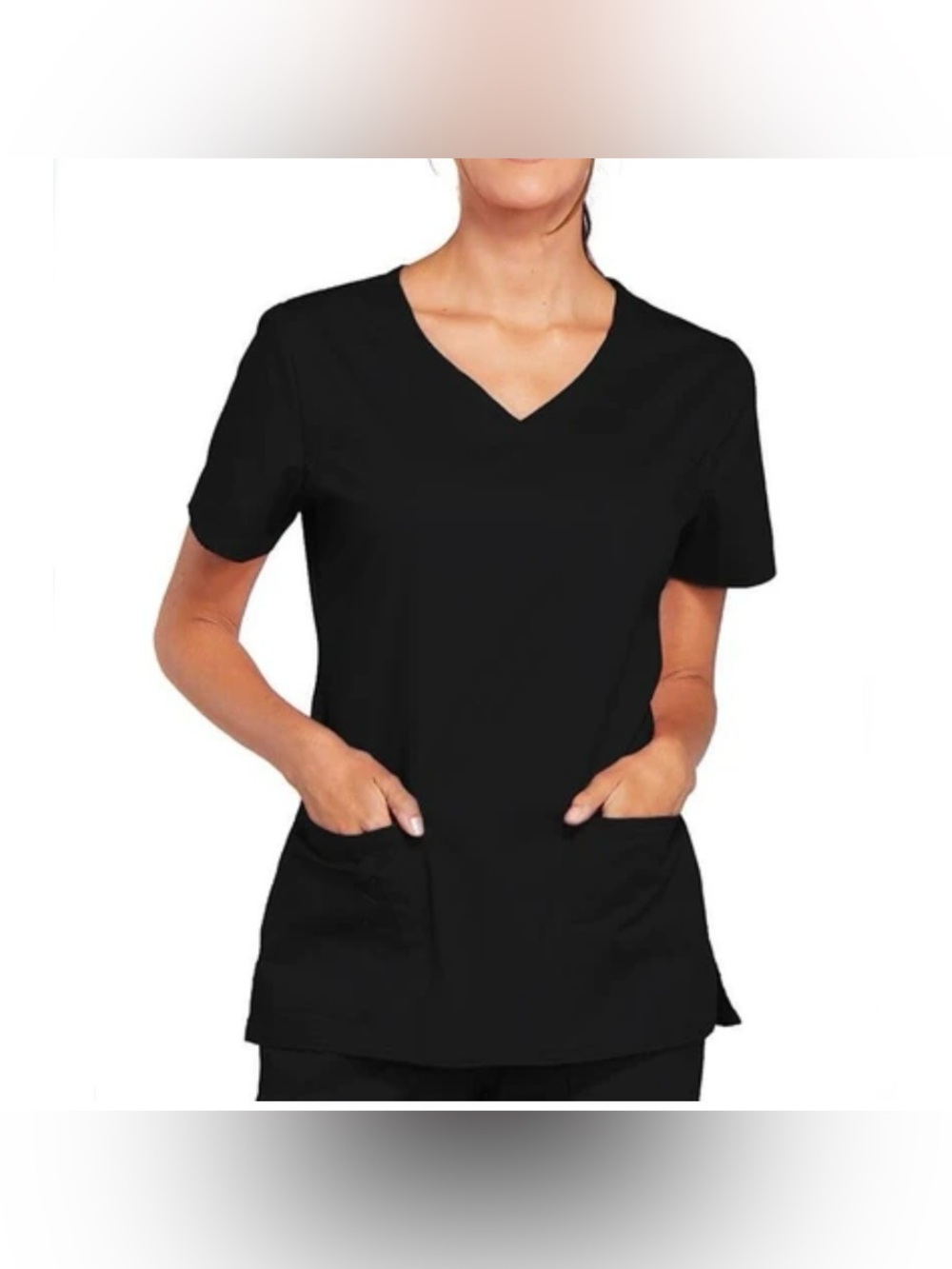 NWT Cherokee V-Neck Scrub Top Size Large
